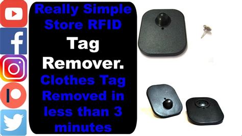 remove store rfid tag|removing rfid tags from clothing.